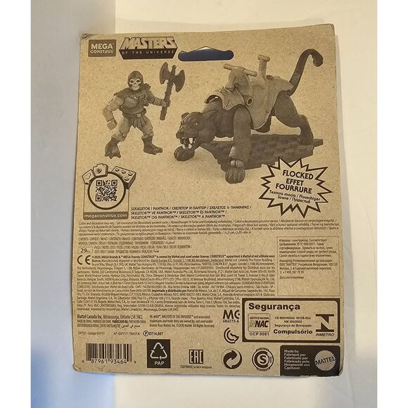 MEGA CONSTRUX Masters Of the Universe SKELETOR & PANTHOR FLOCKED GVY17 - Picture 2 of 2
